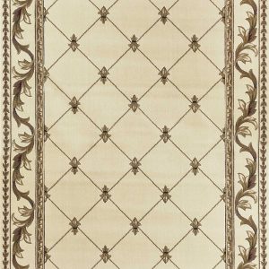 2' x 3' Polypropylene Ivory Accent Rug