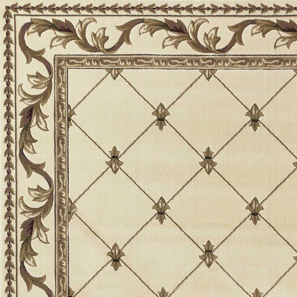2' x 3' Polypropylene Ivory Accent Rug - Image 3