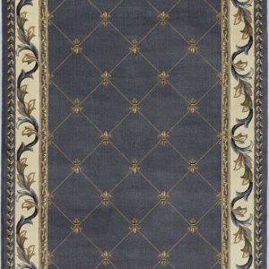 2' x 3' Polypropylene Blue Accent Rug