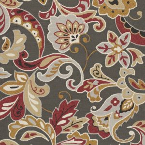 2' x 3' UV treated Polypropylene Taupe Accent  Rug