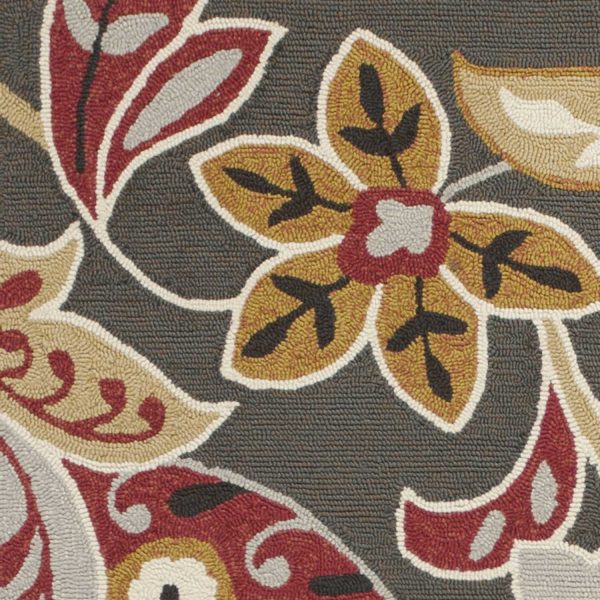 2' x 3' UV treated Polypropylene Taupe Accent  Rug - Image 3