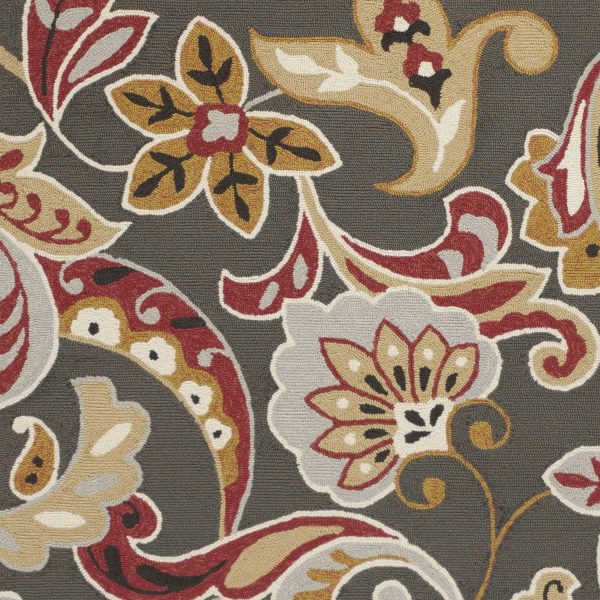 2' x 3' UV treated Polypropylene Taupe Accent  Rug - Image 4