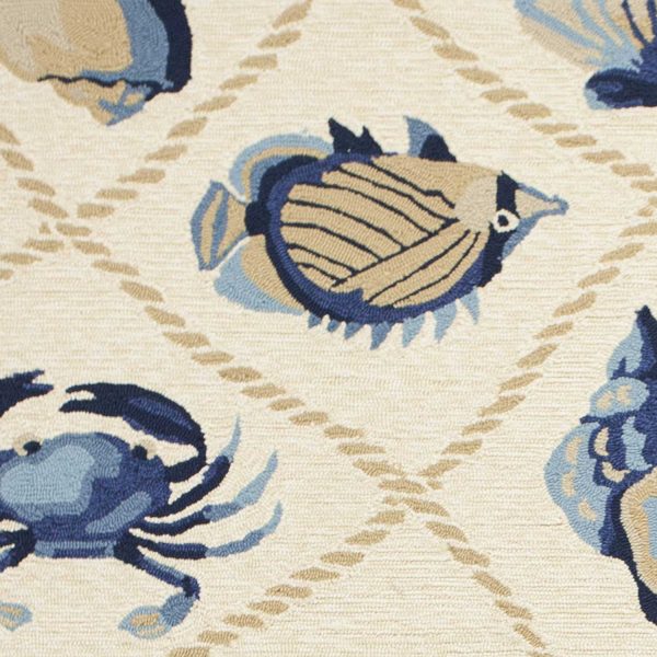 2' x 3' UV treated Polypropylene Sand Accent Rug - Image 3