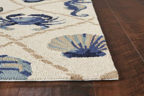 2' x 3' UV treated Polypropylene Sand Accent Rug - Image 5
