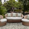 2'x3' Ivory Grey Hand Hooked UV Treated Greek Key Medallion Indoor Outdoor Accent Rug - Image 2