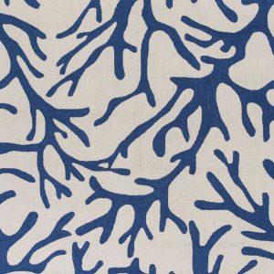 2' x 4' Polyester Ivory or Blue Area Rug