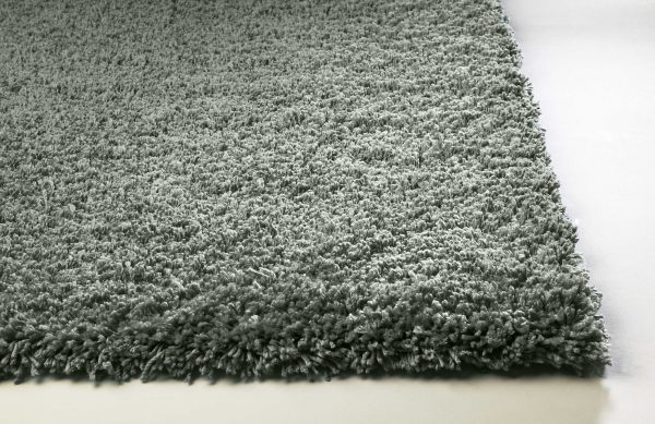 2' x 4'  Polyester Slate Area Rug - Image 4