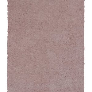 2' x 4' Polyester Rose Pink Area Rug