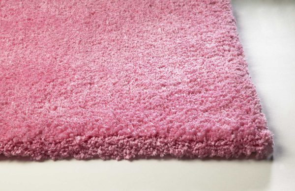 2'x4' Hot Pink Indoor Shag Rug - Image 5