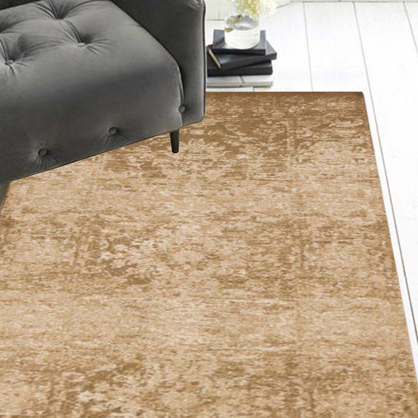 2' x 8' Beige Polypropylene Runner Rug - Image 3