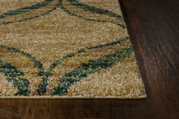 2'7 x 4'11 Polypropylene Sand Area Rug - Image 4