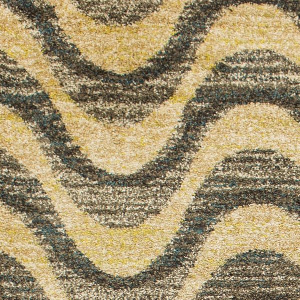 2'7 x 4'11 Polypropylene GreySand Area Rug - Image 2
