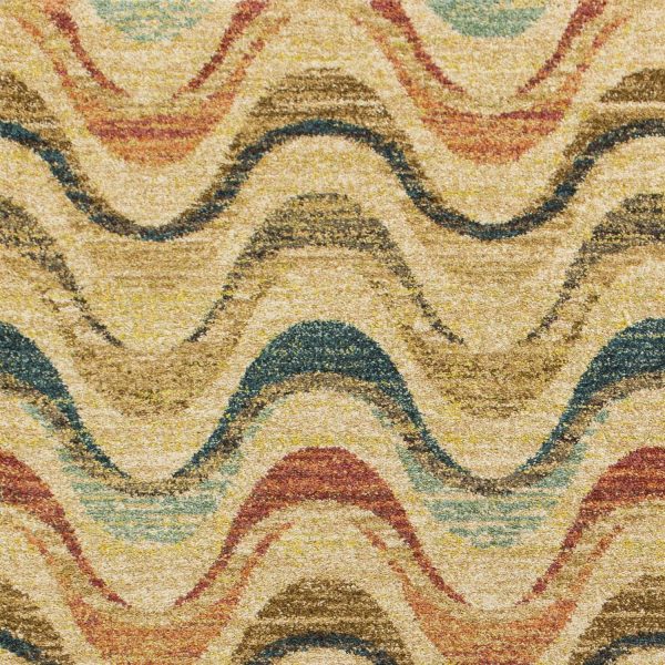 2'7 x 4'11 Polypropylene Sand Area Rug - Image 3