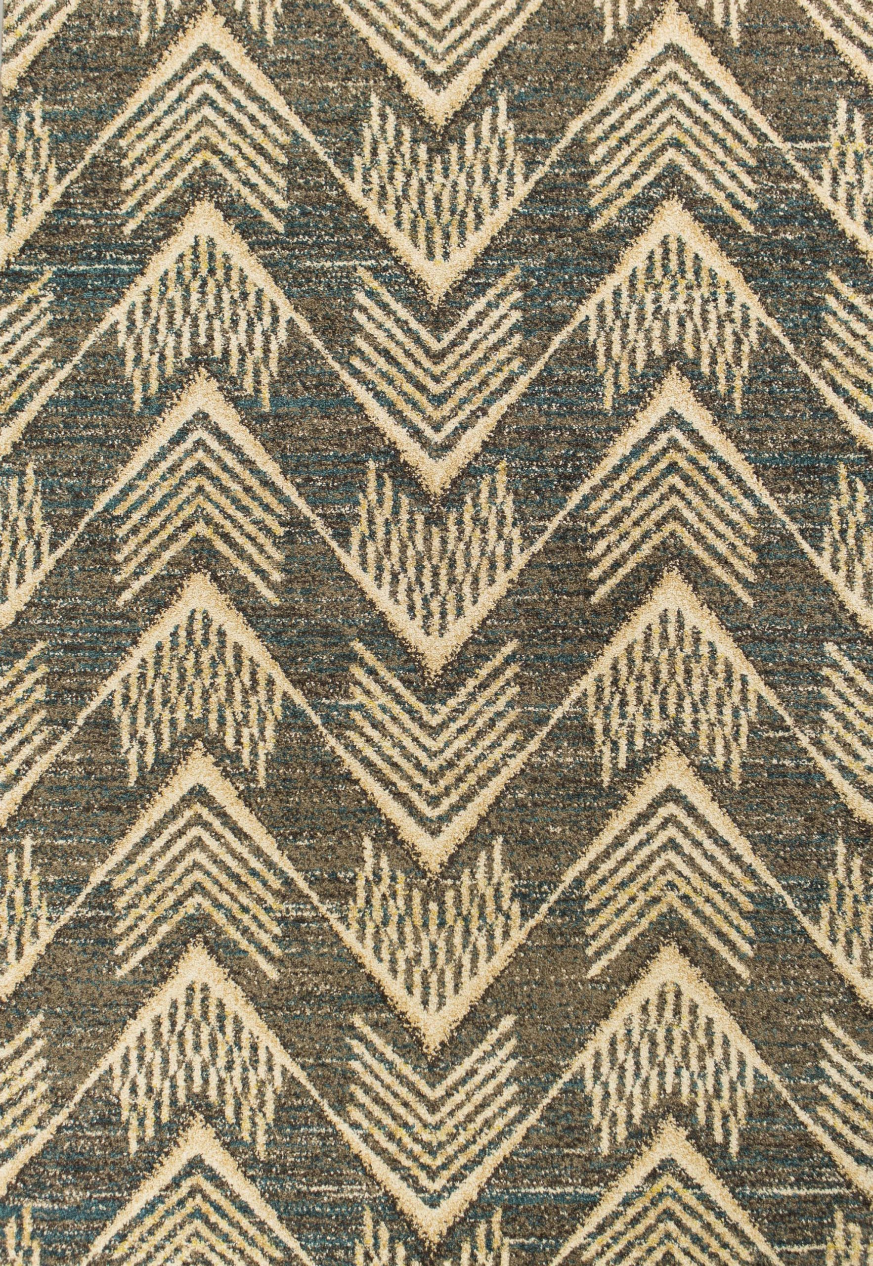 2'7 x 4'11 Polypropylene Grey Area Rug