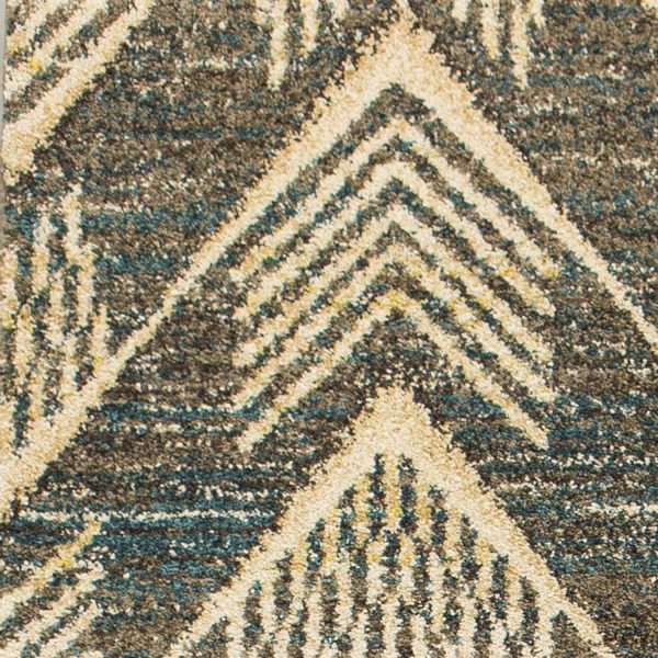 2'7 x 4'11 Polypropylene Grey Area Rug - Image 2