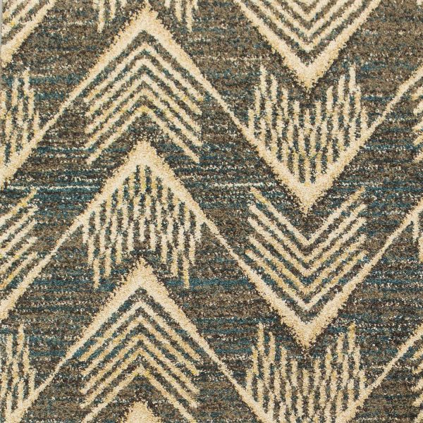 2'7 x 4'11 Polypropylene Grey Area Rug - Image 3