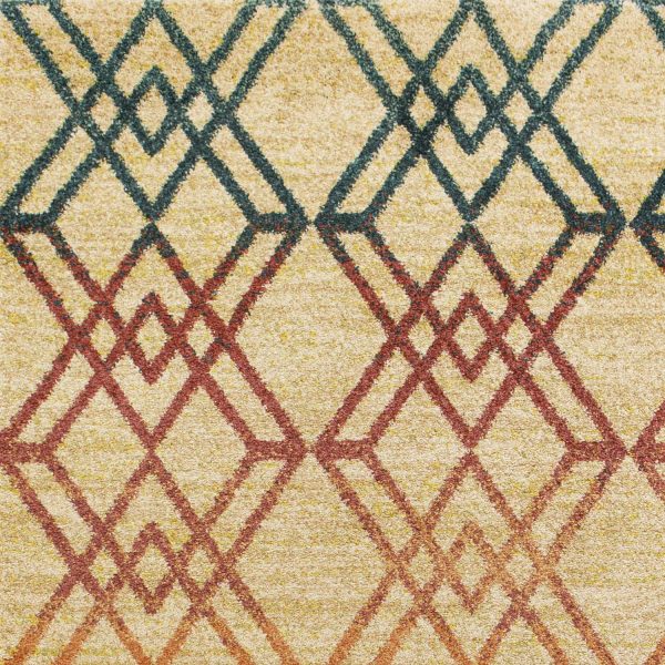 2'7 x 4'11 Polypropylene Brown Area Rug - Image 3