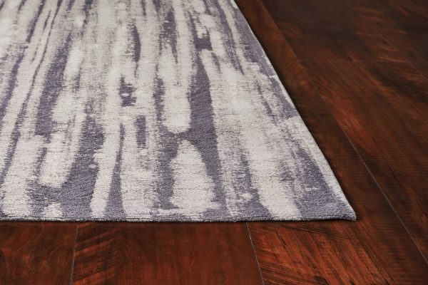 3'3 x 5'3 Polyester Charcoal Area Rug - Image 2