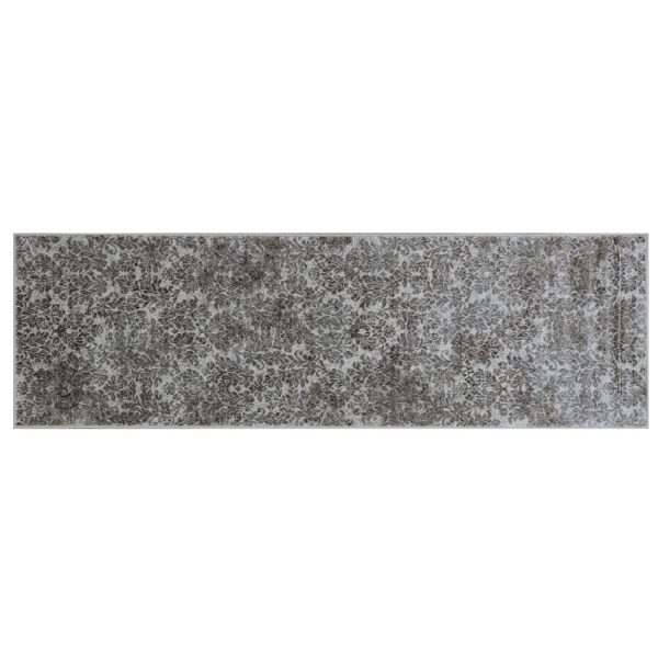 2' x 7' Ivory or Sand Ancient Viscose Runner Rug - Image 2