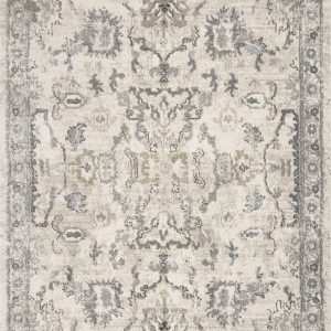 3' x 5' Ivory Vintage Area Rug