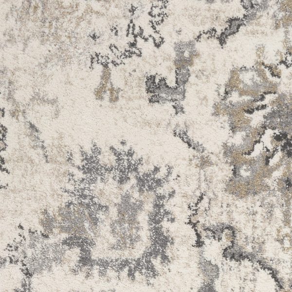 3' x 5' Ivory Vintage Area Rug - Image 2