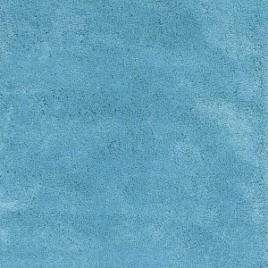 8' Highlighter Blue Indoor Shag Runner Rug