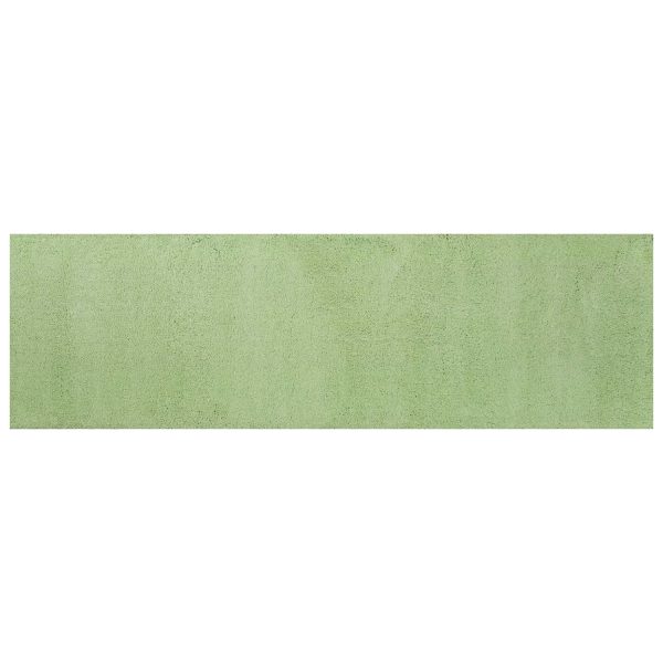 2' x 7' Spearmint Green Plain Runner  Rug - Image 2