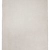 8' Ivory Indoor Shag Runner Rug
