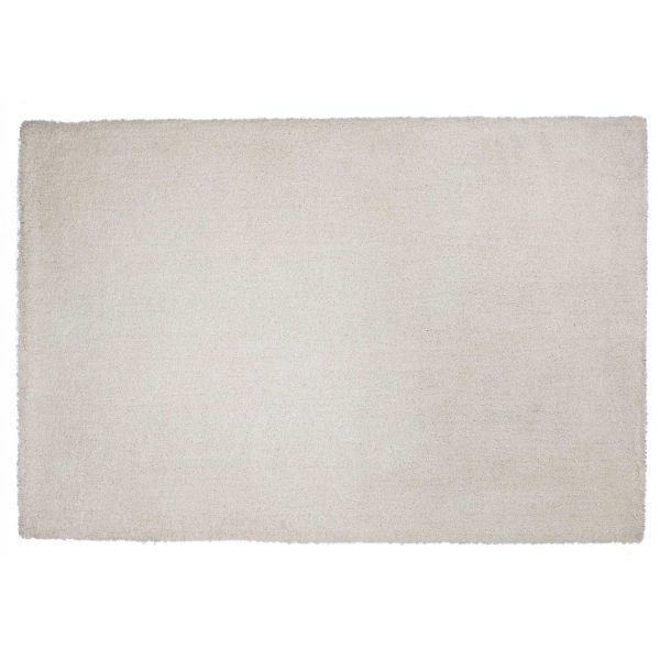 8' Ivory Indoor Shag Runner Rug - Image 2