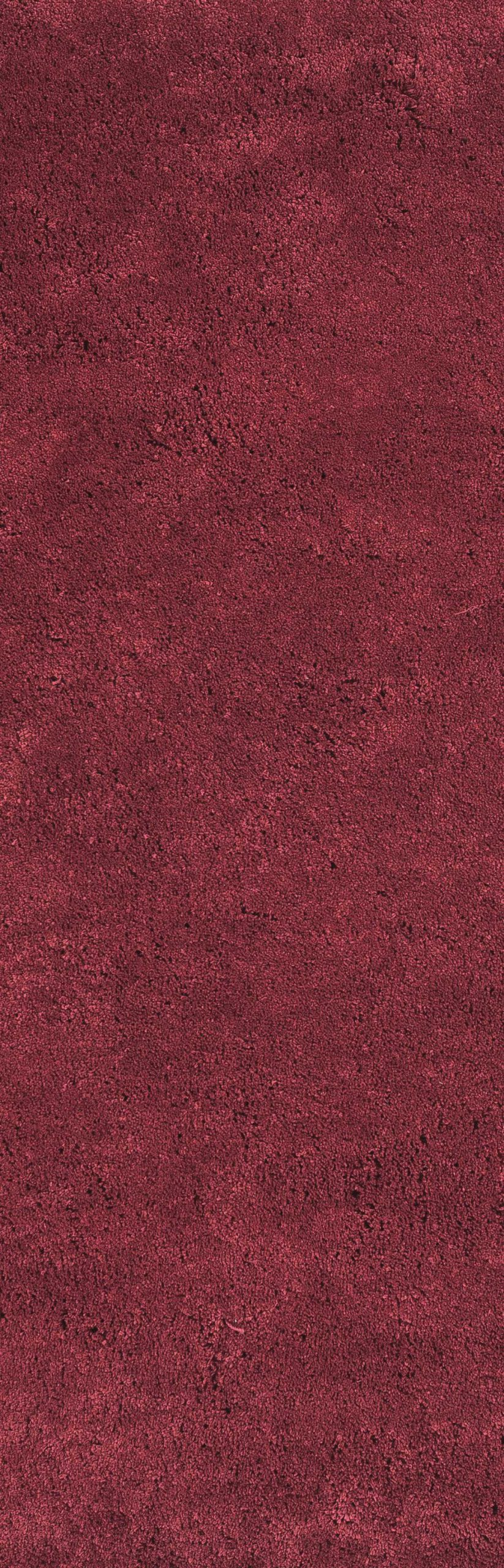 8' Red Plain Runner Rug