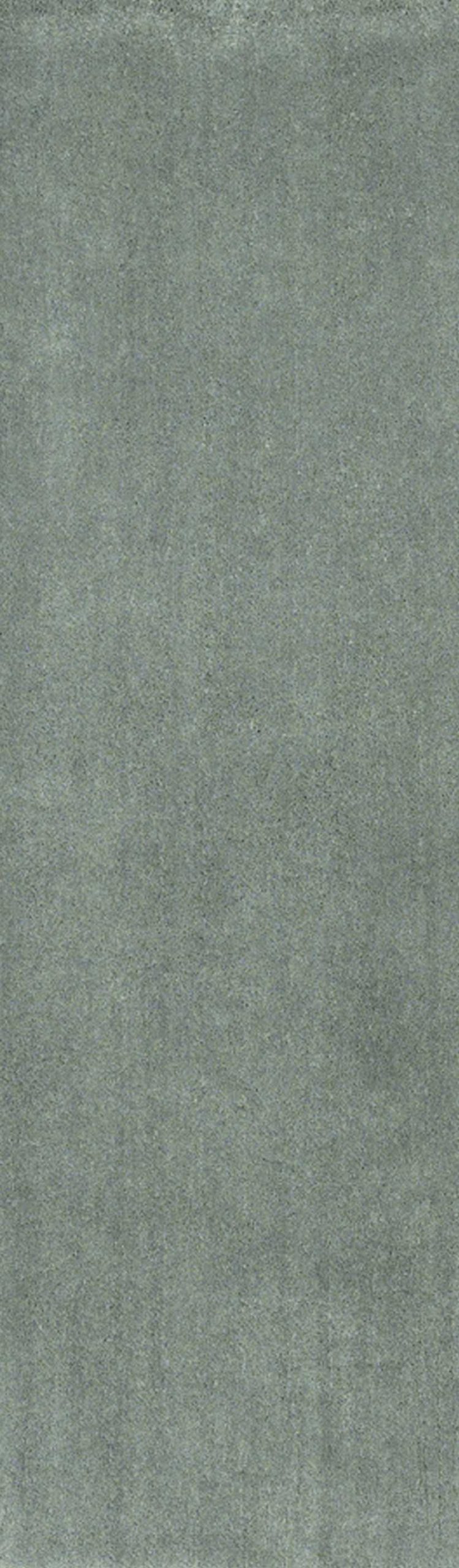 8' Slate Blue Indoor Shag Runner Rug