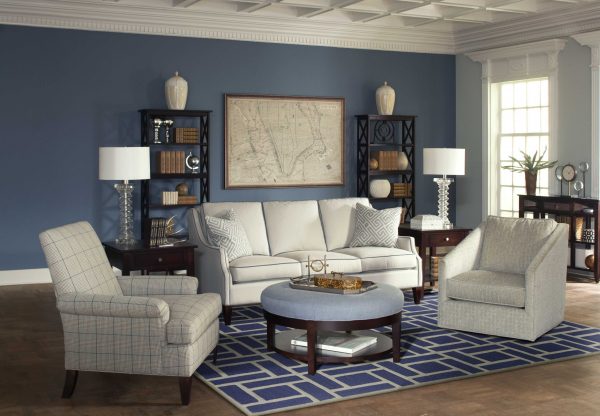 3'3 x 5'3 Wool Indigo Area Rug - Image 2