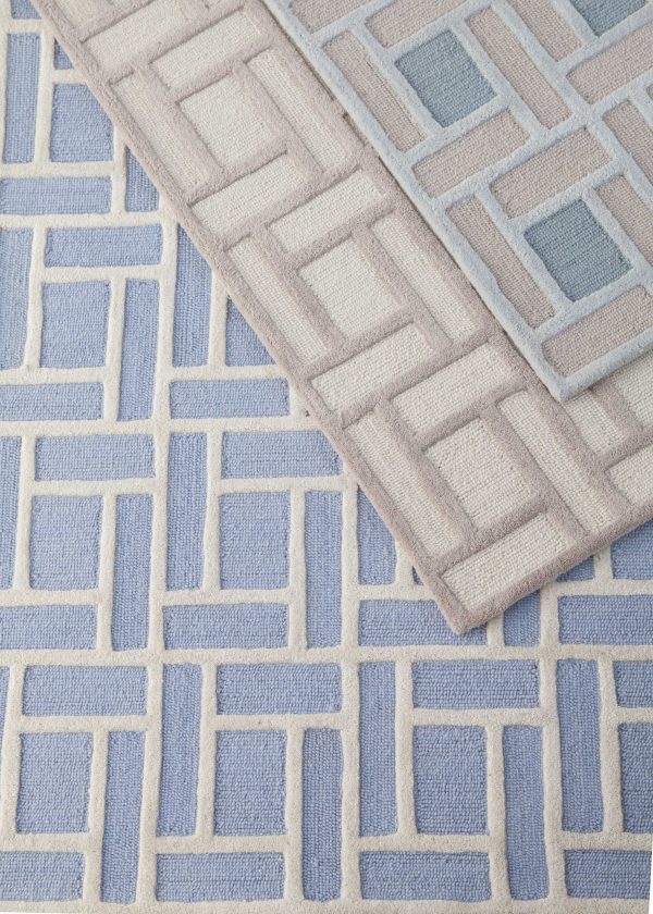 3'3 x 5'3 Wool Tan Ivory Area Rug - Image 3