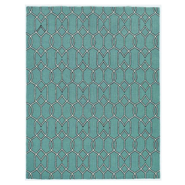 7' Square   UV treated Polypropylene Spa Area Rug - Image 2