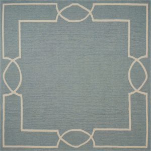 7' Square   UV treated Polypropylene Spa Area Rug