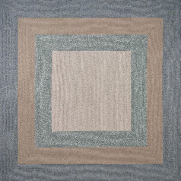 7' Square   UV treated Polypropylene Spa Area Rug