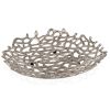 Modern Raw Silver Coral Centerpiece Plate - Image 2