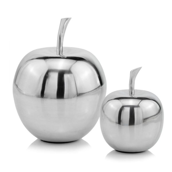 5.5" x 5.5" x 11" Buffed Polished Apple - Image 2