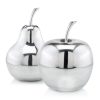 12" x 12" x 13" Buffed Extra Large Polished Apple - Image 2
