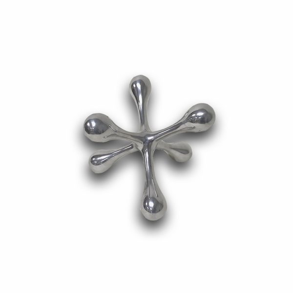 5" Silver Finish Decorative Jack - Image 3