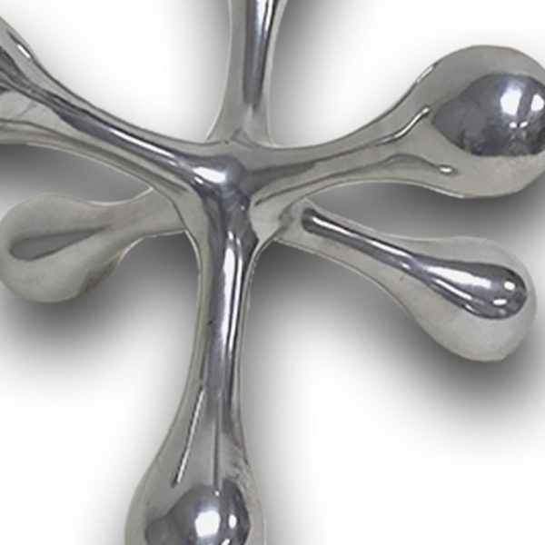 5" Silver Finish Decorative Jack - Image 5