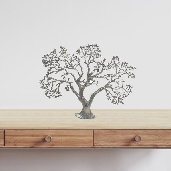 Silver Tree Wall Sculpture - Image 2