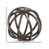 8" x 8" x 7" Bronze Large Sphere - Image 3