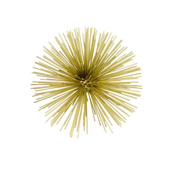 8'Antique Gold Finish Urchin Medium Sphere - Image 2