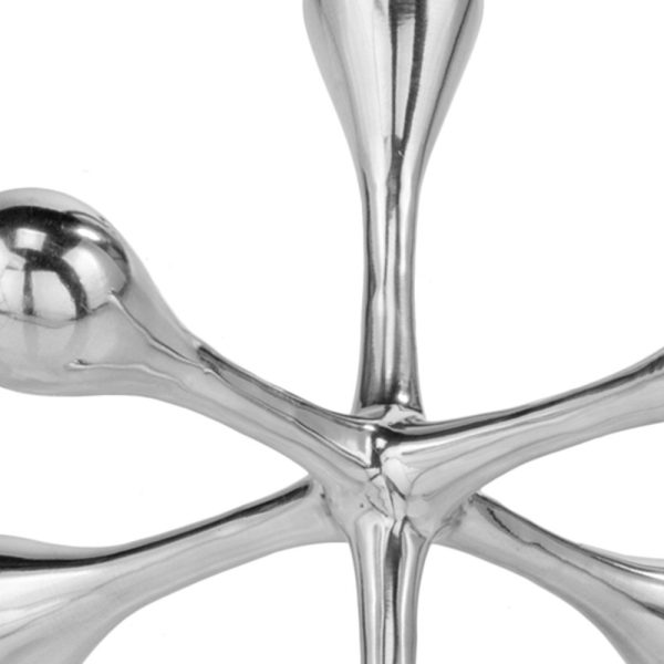 7" Silver Finish Large Decorative Jack - Image 5
