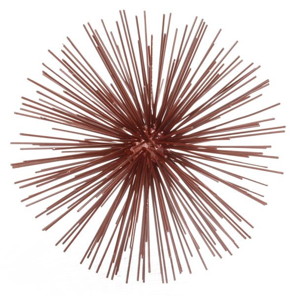10" x 10" x 10" Red Large Spiked Sphere - Image 2