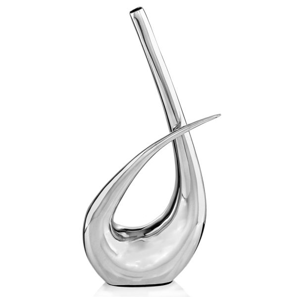 3" x 9" x 20" Buffed D Tail Vase - Image 3