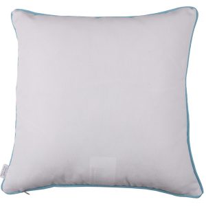 Square Happy Place Beach Quote Decorative Throw Pillow Cover