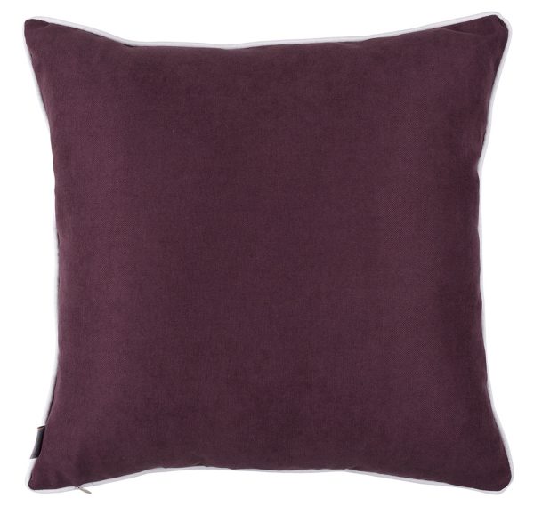 Purple Geometric Lines Decorative Throw Pillow Cover - Image 2