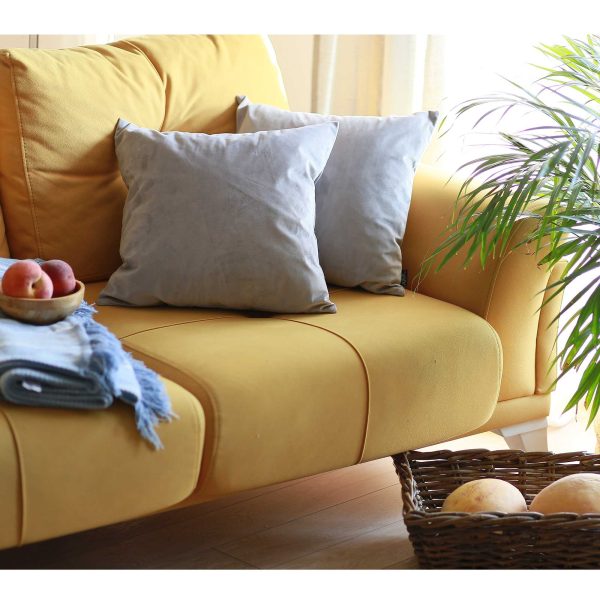 Set of 2 Light Grey Decorative Throw Pillow Covers - Image 4